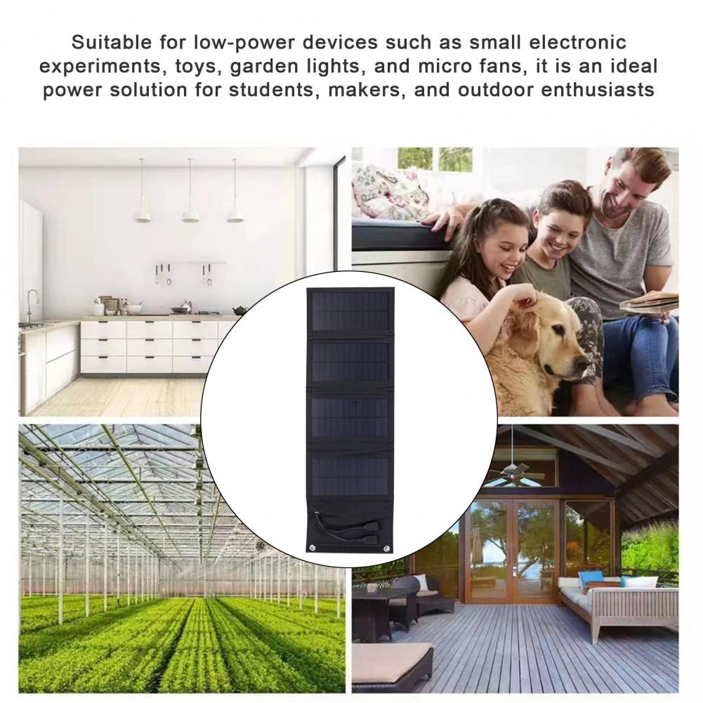 Solar Emergency Charger - 경량 태양광 패널 접이식 태양광 패널