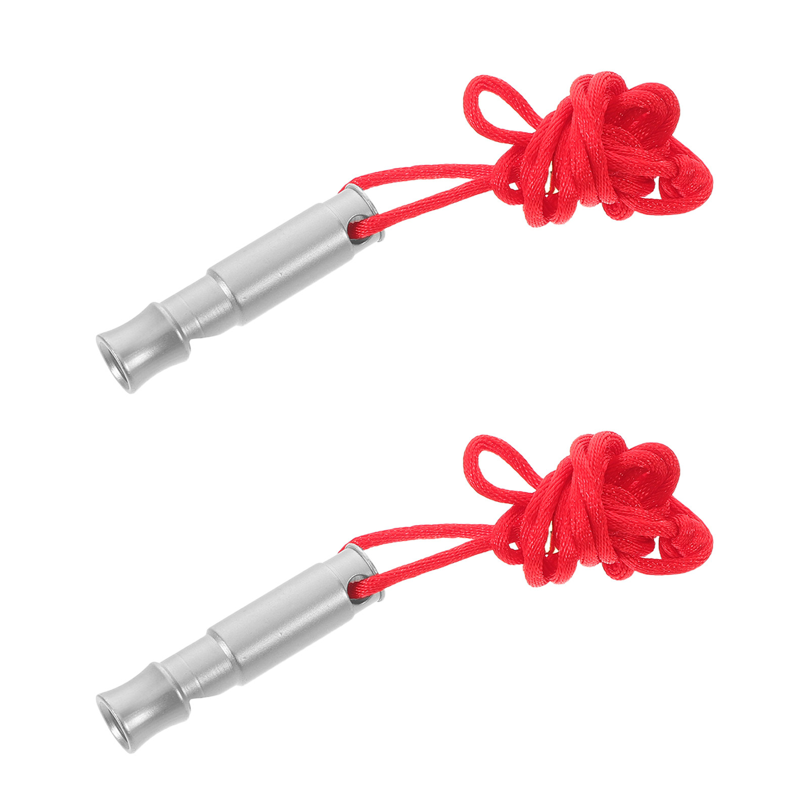 Emergency Whistle Loud - 2개입 생존 호루라기, 고음 안전 호루라기,