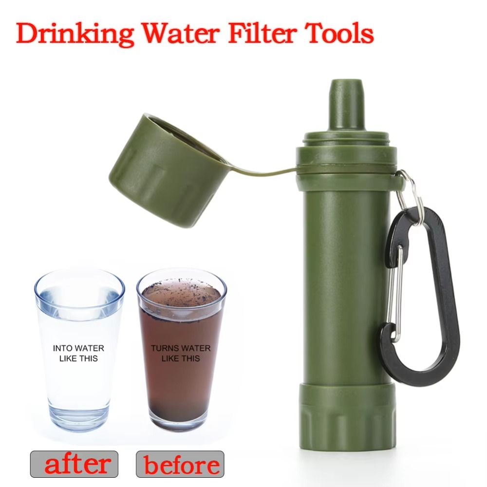 미니 미니 워터 필터 스트로우 정수기 직접 마시는 정수 - Water Purification Straw 리뷰 및 가격