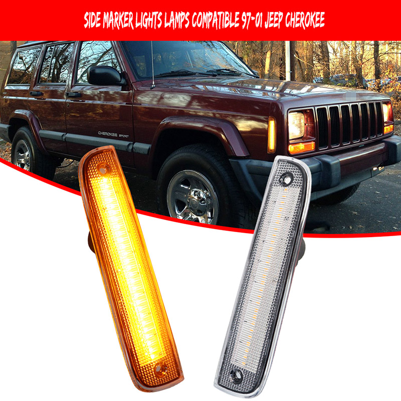 2개 앰버/화이트 LED 자동차 앞 범퍼 펜더 플레어  - Signal Flare Kit 리뷰 및 가격