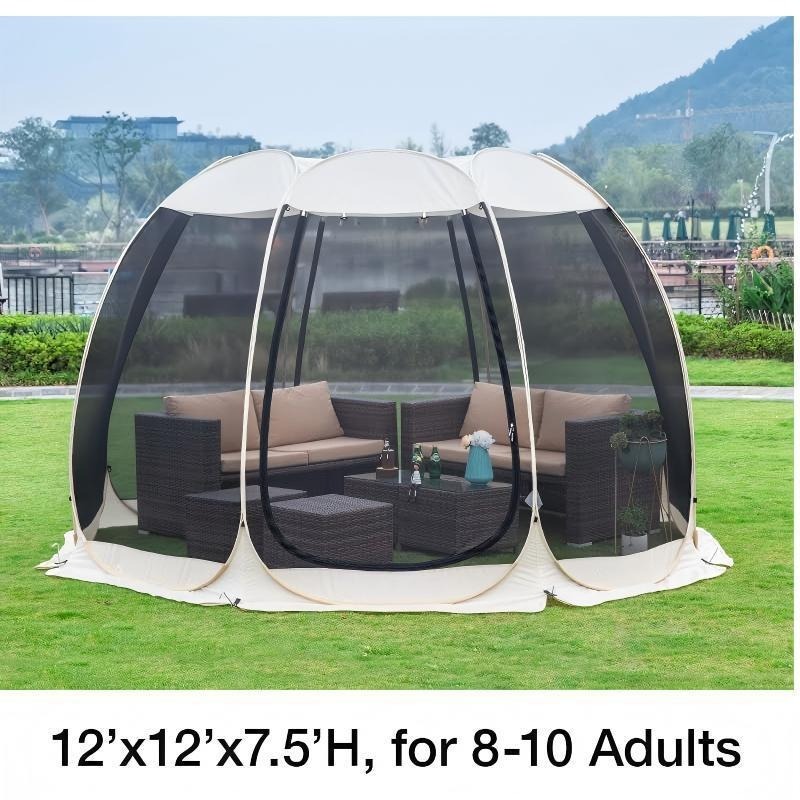 핫세일 6면 메쉬 스크린 파티 텐트 내구성 방수 야외  - Emergency Mylar Tent 리뷰 및 가격