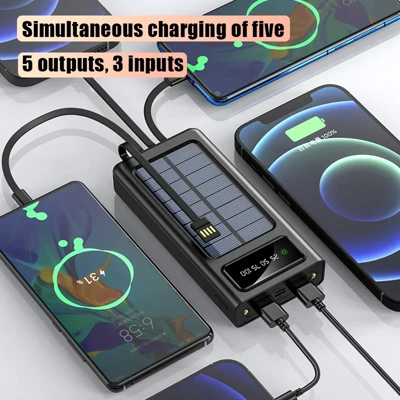 200000 mAh 태양광 보조베터리 초고속 충전 초대 - Solar Emergency Charger 리뷰 및 가격
