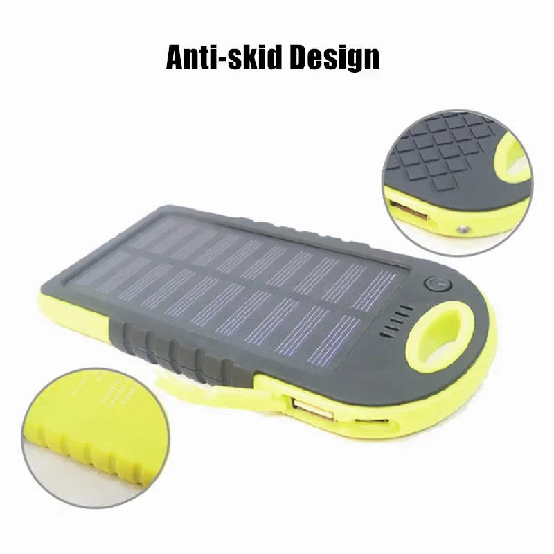 새로운 휴대용 외부 배터리 20000mAh 대용량 태양 - Solar Emergency Charger 리뷰 및 가격
