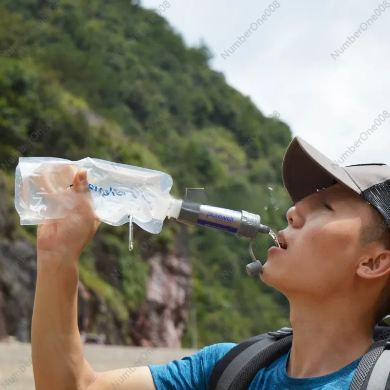 야외용 정수기 초미세여과막 정수 빨대 직접 마시는 야생 - Water Purification Straw 리뷰 및 가격