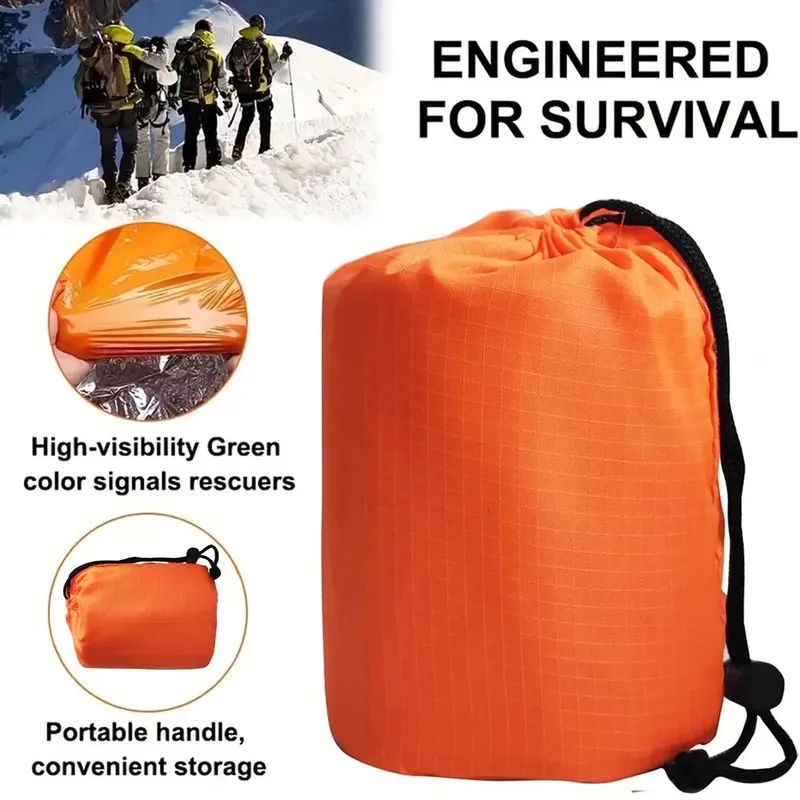 긴급용 침낭 초방수 마일라 보온 담요 경량 생존 침낭  - Emergency Mylar Tent 리뷰 및 가격