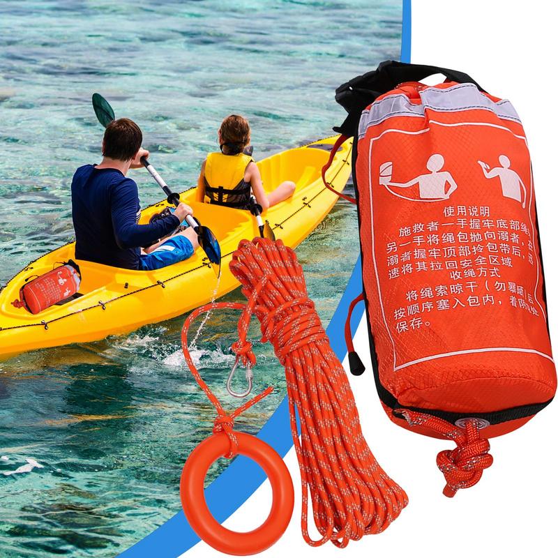 투척식 부동 장치 구조 로프가 있는 플로팅 스로우 백  - Rescue Rope Throw 리뷰 및 가격